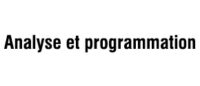 Analyse et programmation