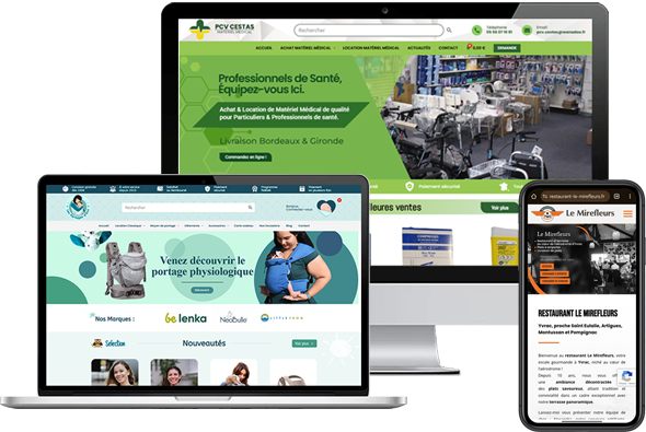Site Internet Bordeaux Gironde Aquitaine - Processus Marketing - boutique