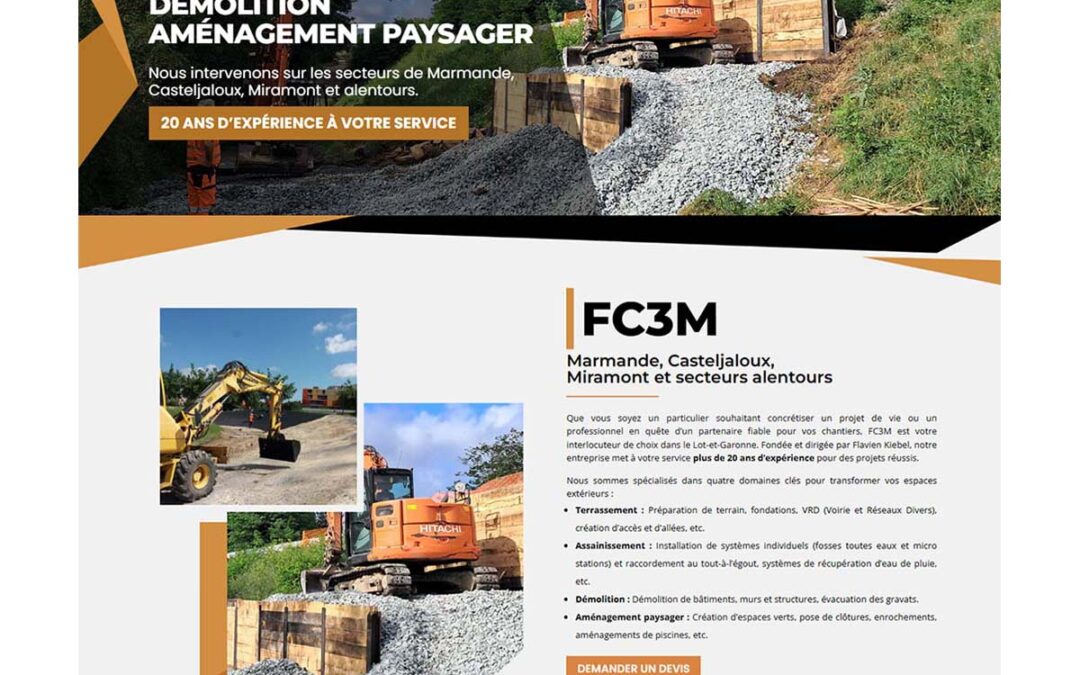 FC3M Terrassement